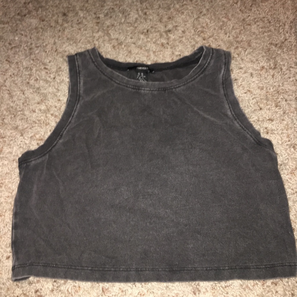Cropped tank top